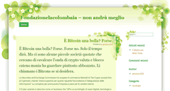 Desktop Screenshot of fondazionelacolombaia.it